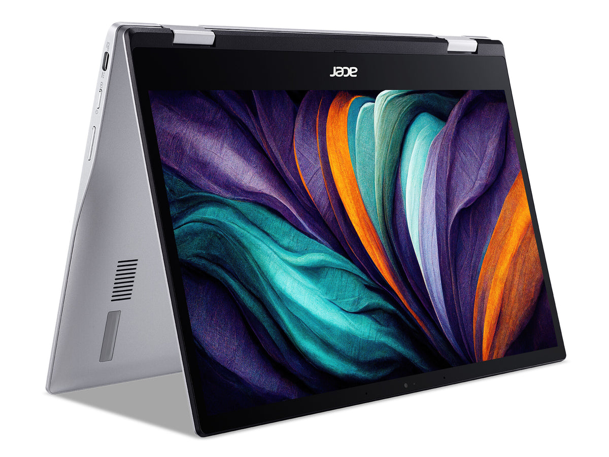 Acer Chromebook Spin 513 CP513-1H Laptop - 33.8 cm (13.3&quot;) -  Touchscreen - Qualcomm Snapdragon 7c (Gen 2) - 8 GB LPDDR4x-SDRAM - 64 GB eMMC - Wi-Fi 5 - Chrome OS - Silver