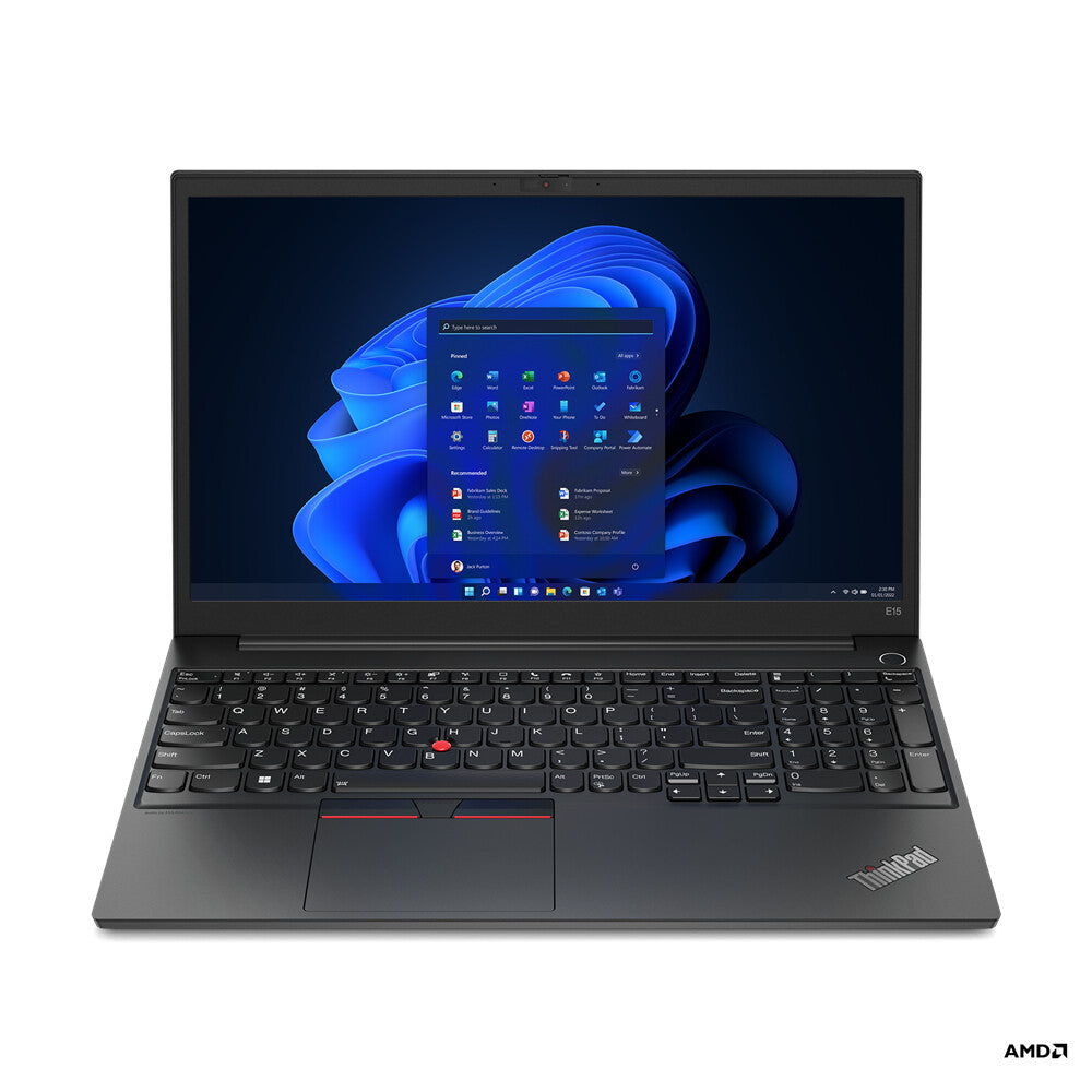 Lenovo ThinkPad E15 Gen 4 Laptop - 39.6 cm (15.6&quot;) - AMD Ryzen™ 5 5625U - 8 GB DDR4-SDRAM - 256 GB SSD - Wi-Fi 6 - Windows 11 Pro - Black