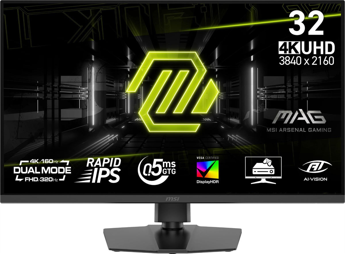 MSI MAG 322URDF E16 computer monitor 80 cm (31.5") 3840 x 2160 pixels 4K Ultra HD Black