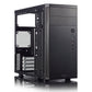 Fractal Design Core 1100 - MicroATX Mini Tower Case in Black