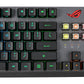ASUS ROG Strix Scope RX TKL - USB Wired + RF Wireless + Bluetooth RGB Mechanical Keyboard in Black (QWERTY UK)