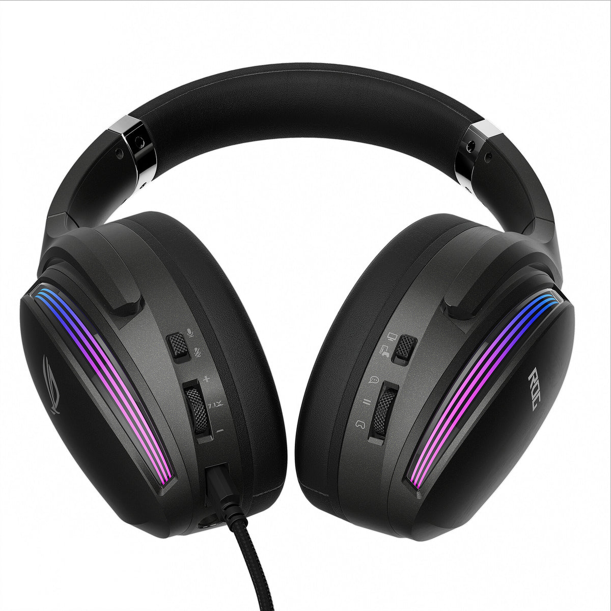 ASUS ROG Fusion II 500 - USB Type-C Wired Gaming Headset in Black