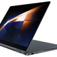 Samsung Galaxy Book4 Pro 360 Laptop - Touchscreen - 40.6 cm (16") - Intel Core Ultra 7 155H - 16 GB LPDDR5x-SDRAM - 512 GB SSD - Wi-Fi 6E - Windows 11 Pro - Grey