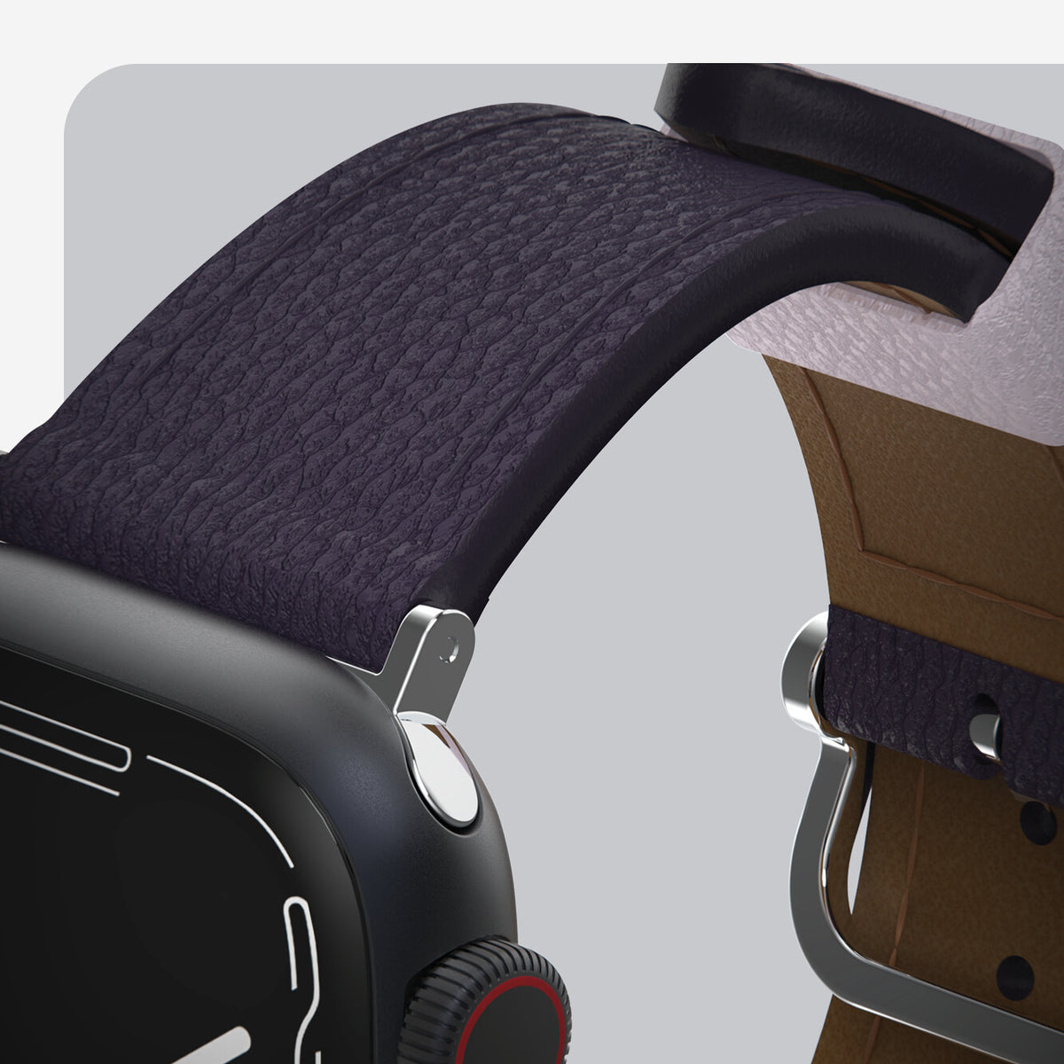 OtterBox Symmetry Cactus Series for Apple Watch 38/40/41mm in Plum Luxe