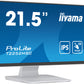 iiyama ProLite - 54.6 cm (21.5") - 1920 x 1080 pixels Full HD LCD Touchscreen Monitor