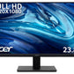 Acer Vero V7 V247YEBIV - 60.5 cm (23.8") - 1920 x 1080 pixels Full HD LCD Monitor