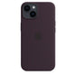 Apple iPhone 14 Silicone Case with MagSafe in Elderberry