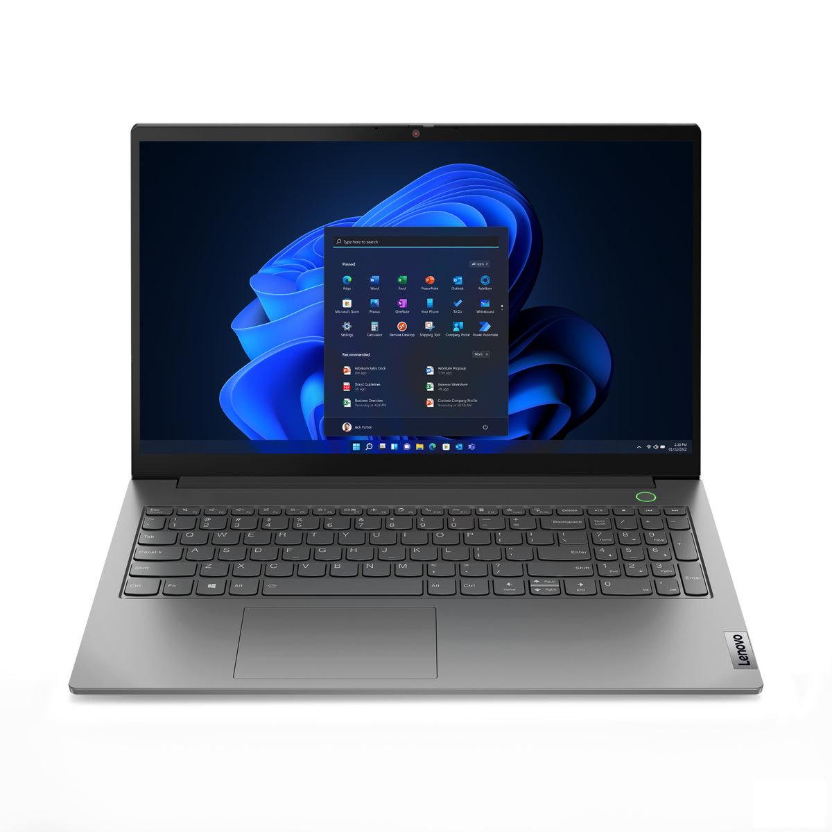 Lenovo ThinkBook 15 G4 ABA Laptop - 39.6 cm (15.6") - AMD Ryzen™ 5 5625U - 8 GB DDR4-SDRAM - 256 GB SSD - Wi-Fi 6 - Windows 11 Pro - Grey