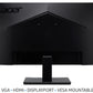 Acer Vero V7 V247YEBIV - 60.5 cm (23.8") - 1920 x 1080 pixels Full HD LCD Monitor
