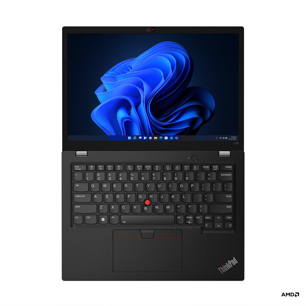 Lenovo ThinkPad L13 Gen 3 Laptop - 33.8 cm (13.3") - AMD Ryzen™ 5 PRO 5675U - 8 GB DDR4-SDRAM - 256 GB SSD - Wi-Fi 6E - Windows 11 Pro - Black