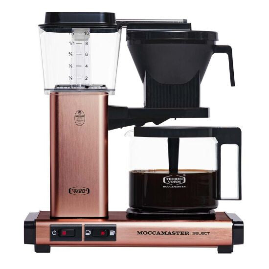 Moccamaster KBG Select - 1.25 Litre Fully-auto Drip coffee maker in Copper