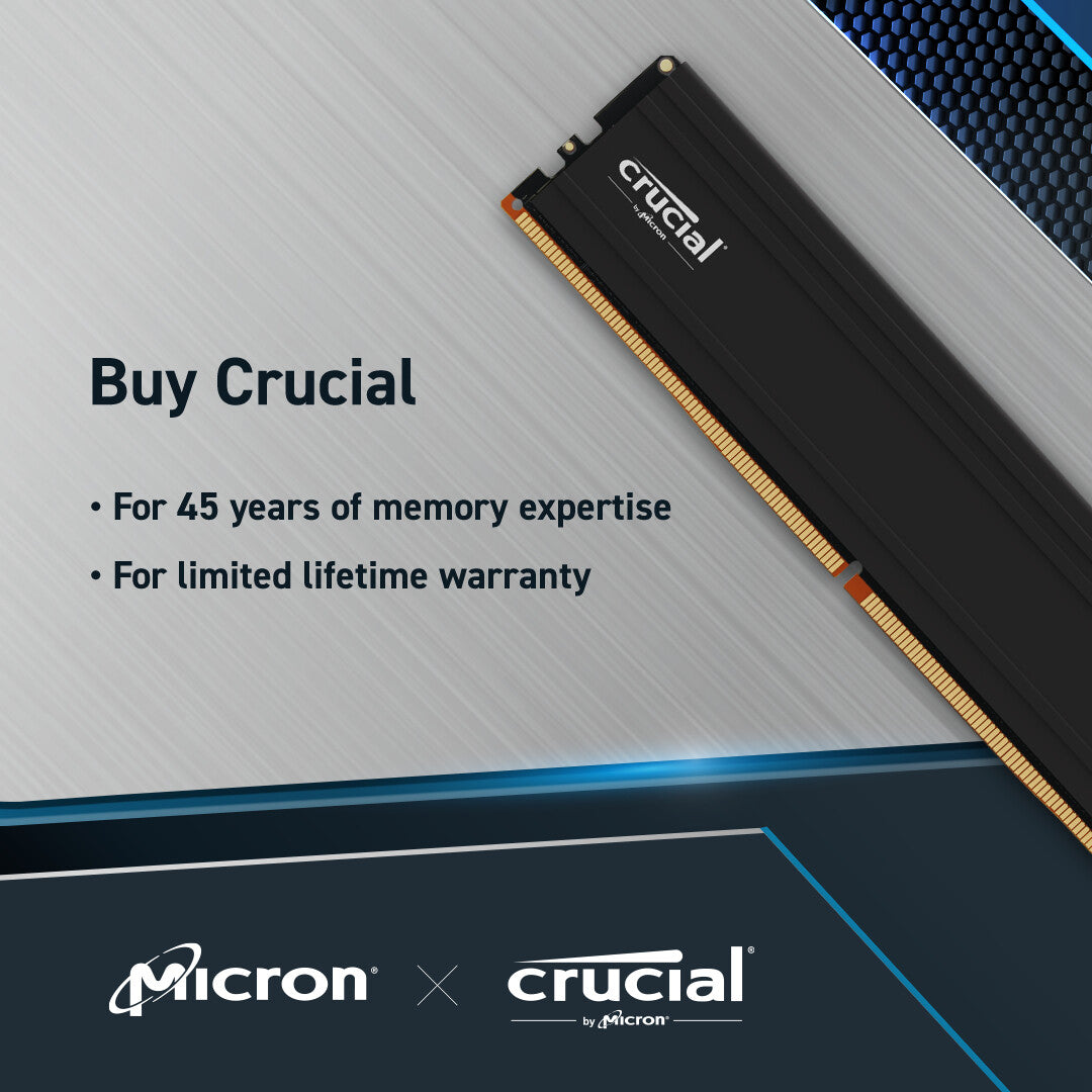 Crucial Pro - 96 GB 2 x 48 GB DDR5 5600 MHz memory module