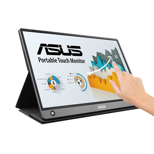 ASUS MB16AMT - 39.6 cm (15.6&quot;) - 1920 x 1080 pixels Full HD LED Touchscreen Monitor