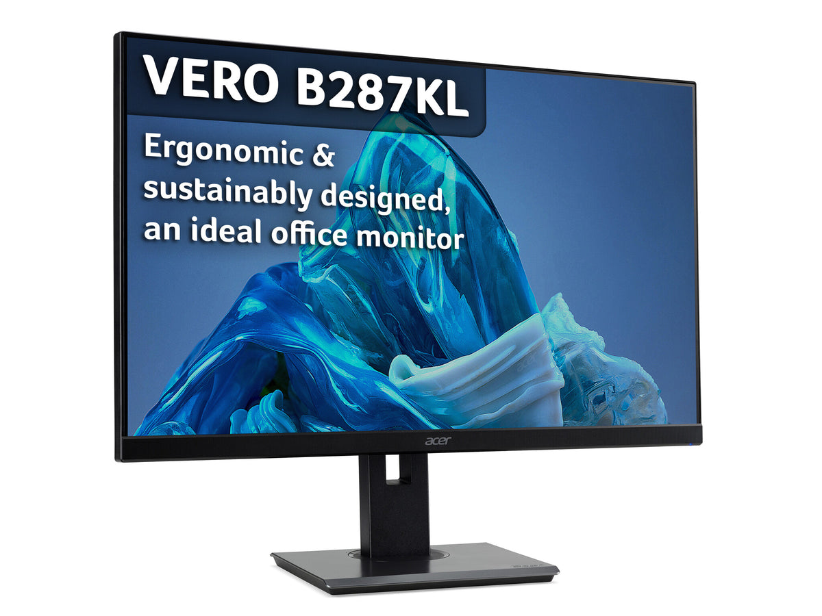 Acer B7 Vero B287K L - 71.1 cm (28") - 3840 x 2160 pixels 4K UHD LED Monitor