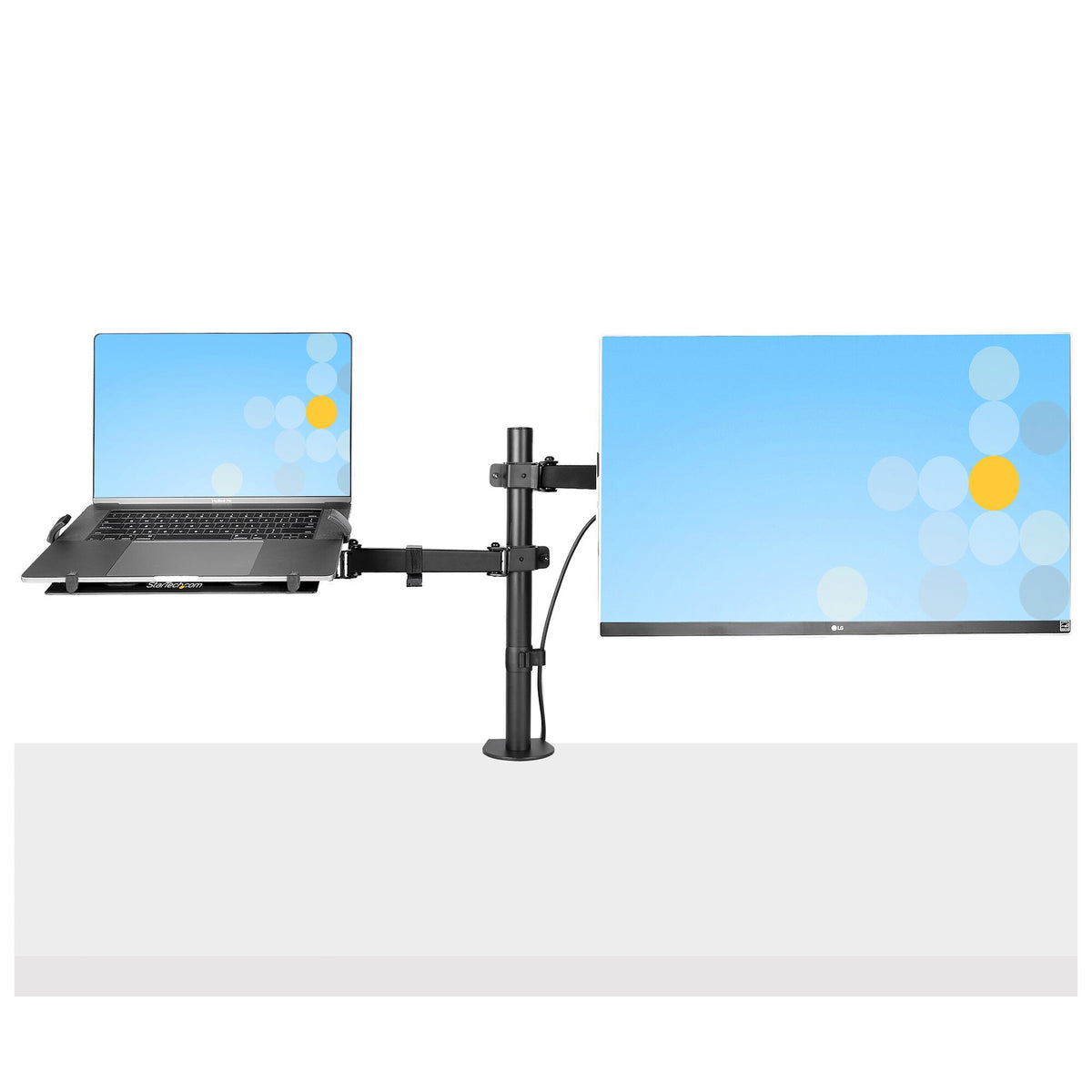 StarTech.com A2-LAPTOP-DESK-MOUNT - Desk monitor / laptop mount for 33 cm (13") to 86.4 cm (34")