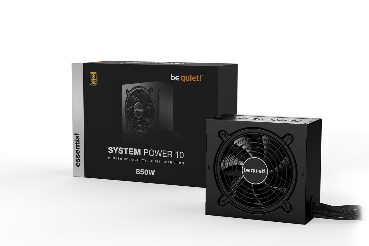 be quiet! System Power 10 - 850W 80+ Gold Non-Modular Power Supply Unit