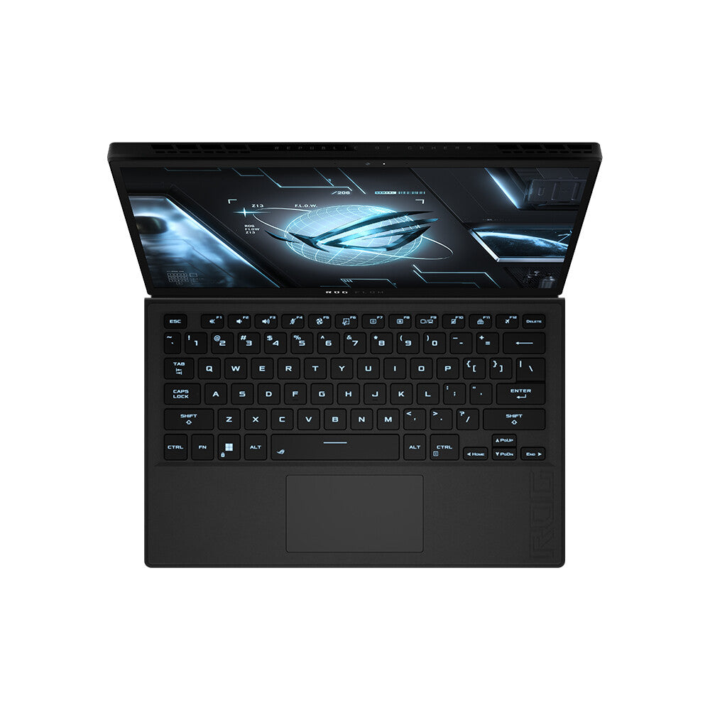 ASUS ROG Flow Z13 Hybrid (2-in-1) - 34 cm (13.4") - Touchscreen - Intel® Core™ i9-12900H - 16 GB LPDDR5-SDRAM - 1 TB SSD - NVIDIA GeForce RTX 3050 Ti - Wi-Fi 6E - Windows 11 Home - Black