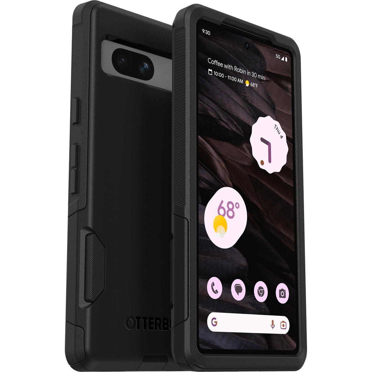 OtterBox Commuter Case for Google Pixel 7a in Black