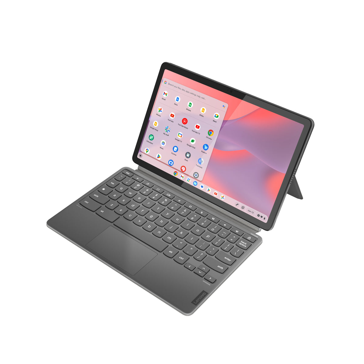 Lenovo IdeaPad Duet 3 Chromebook - 27.8 cm (10.9&quot;) - Touchscreen - Qualcomm Snapdragon 7c Gen 2 - 8 GB LPDDR4x-SDRAM - 128 GB eMMC - Wi-Fi 5 - ChromeOS - Grey