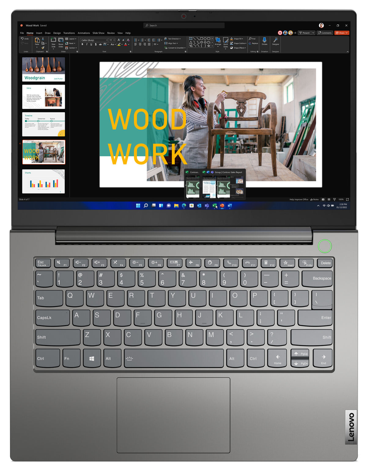 Lenovo ThinkBook 14 G4 IAP Laptop 35.6 cm (14") - Intel® Core™ i5-1235U - 8 GB DDR4-SDRAM - 256 GB SSD - Wi-Fi 6 - Windows 11 Pro - Grey