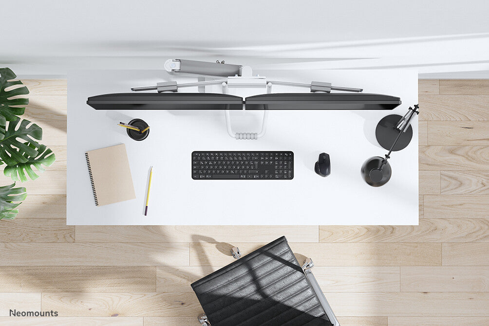 Neomounts DS75-450WH2 - Desk monitor mount for 43.2 cm (17") to 81.3 cm (32")