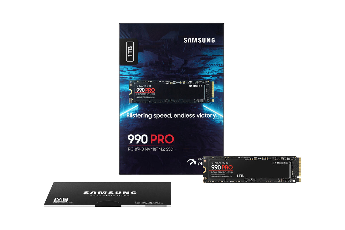 Samsung 990 PRO - PCI Express 4.0 V-NAND MLC NVMe M.2 SSD - 1 TB