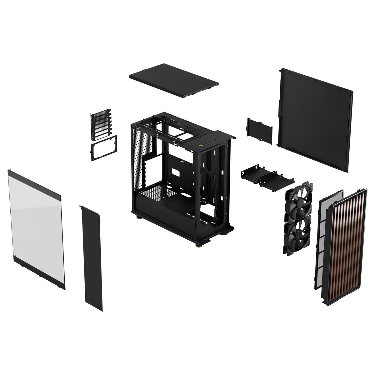 Fractal Design North - ATX Mid Tower Case in Black