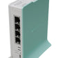 Mikrotik hAP ax lite - Gigabit Ethernet Single-band (2.4 GHz) wireless router in Green / White
