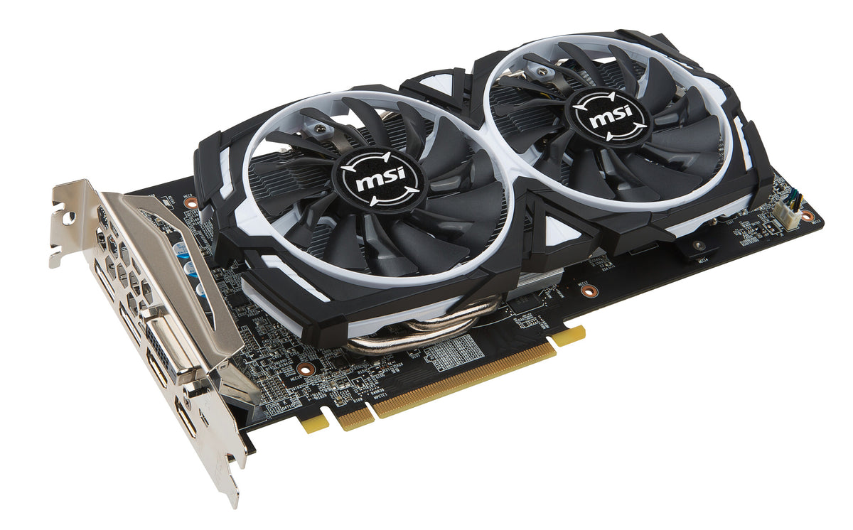 MSI ARMOR OC - AMD 8 GB GDDR5 Radeon RX 580 graphics card
