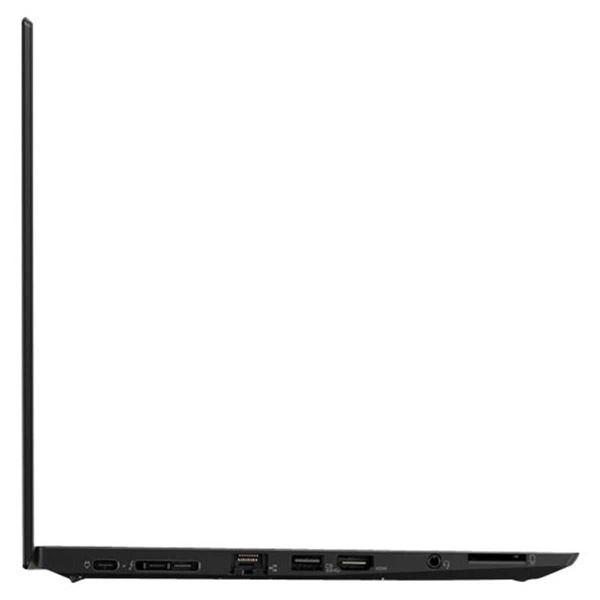 Lenovo ThinkPad T480S Laptop - 35.6 cm (14”) - Intel® Core™ i5-8250U - 8 GB DDR4-SDRAM - 256GB SSD - Wi-Fi 5 - Windows 10 Pro - Black - Refurbished
