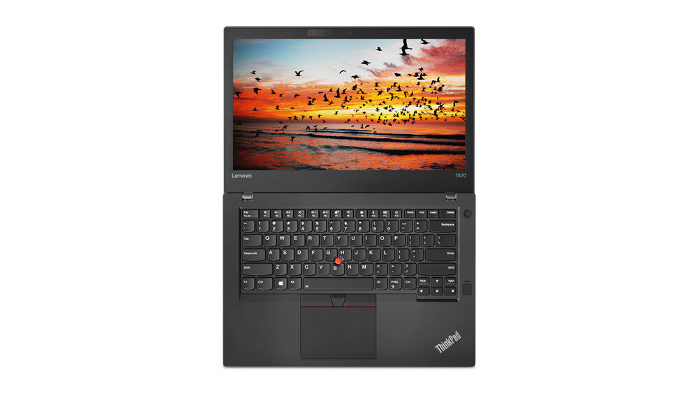Lenovo ThinkPad T470 Laptop - 35.6 cm (14") - Intel® Core™ i5-7200U - 8 GB DDR4-SDRAM - 256 GB SSD - Wi-Fi 5 - Windows 10 Pro - Black - Refurbished