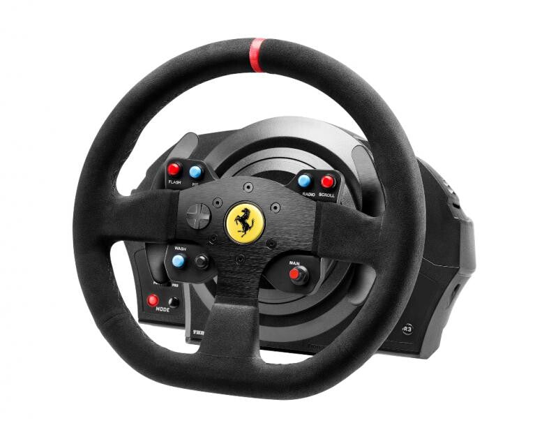 Thrustmaster T300 Ferrari &quot;Alcantara Edition&quot; - USB Wired Steering wheel + Pedals for PC / PS4 / PS3