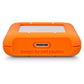 LaCie Rugged Mini - USB Type-C External HDD in Orange - 2 TB