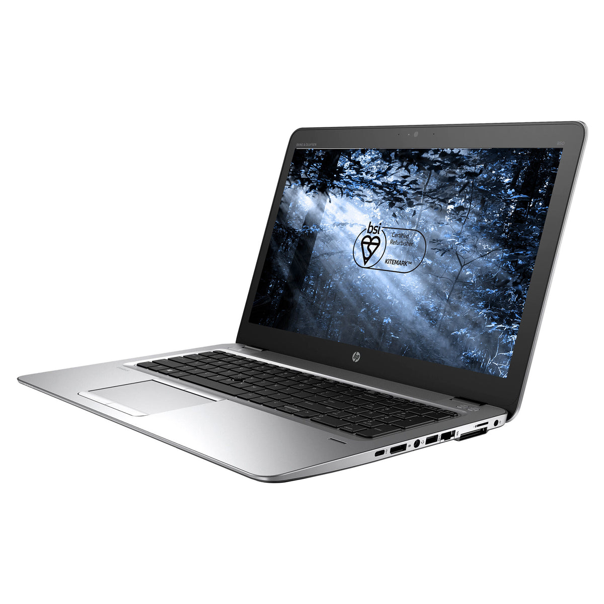 HP Elitebook 850 G3 Laptop - 39.6 cm (15.6&quot;) - Intel® Core™ i5-6200U - 8 GB DDR4-SDRAM - 256 GB SSD - Wi-Fi 5 - Windows 10 Pro - Black / Silver - Refurbished