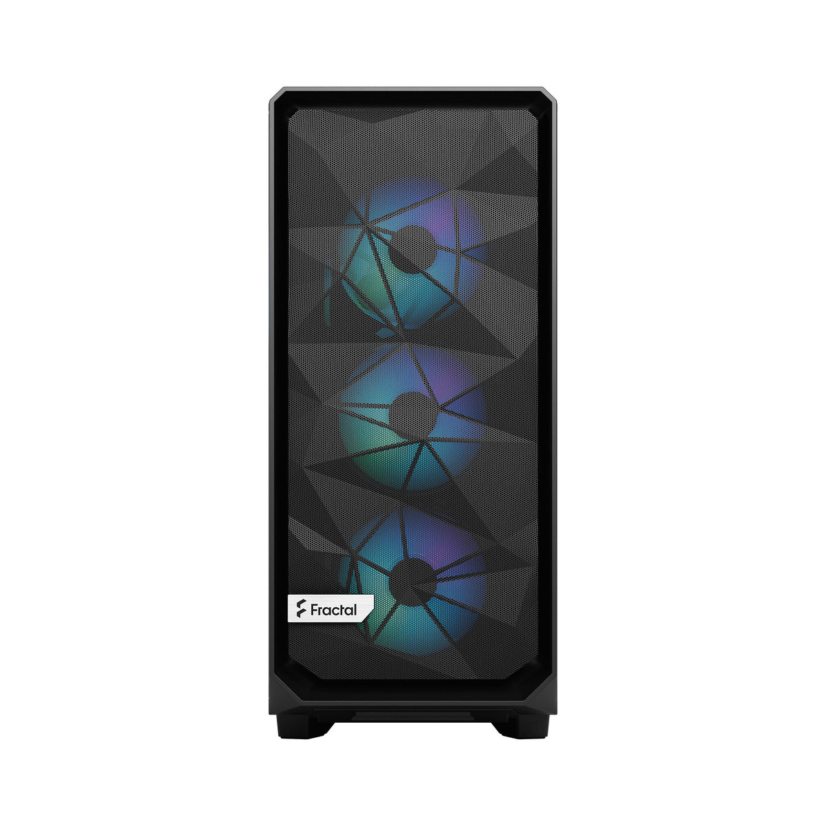 Fractal Design Meshify 2 Compact Lite RGB - ATX Mid Tower Case in Black