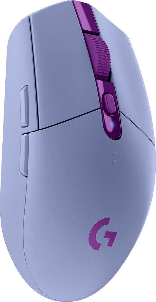 Logitech G - G305 LIGHTSPEED Wireless RF Wireless + Bluetooth Optical Gaming Mouse in Lilac - 12,000 DPI