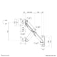 Neomounts WL70-450BL11 - Wall TV/monitor mount for 43.2 cm (17") to 81.3 cm (32")