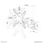 Neomounts WL70-550BL14 - Wall TV mount for 81.3 cm (32") to 139.7 cm (55")