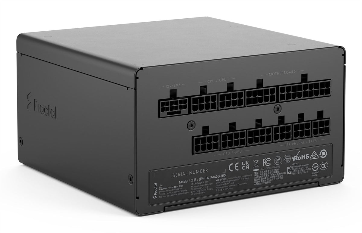 Fractal Design Ion 3 Gold 750W power supply unit 24-pin ATX ATX Black