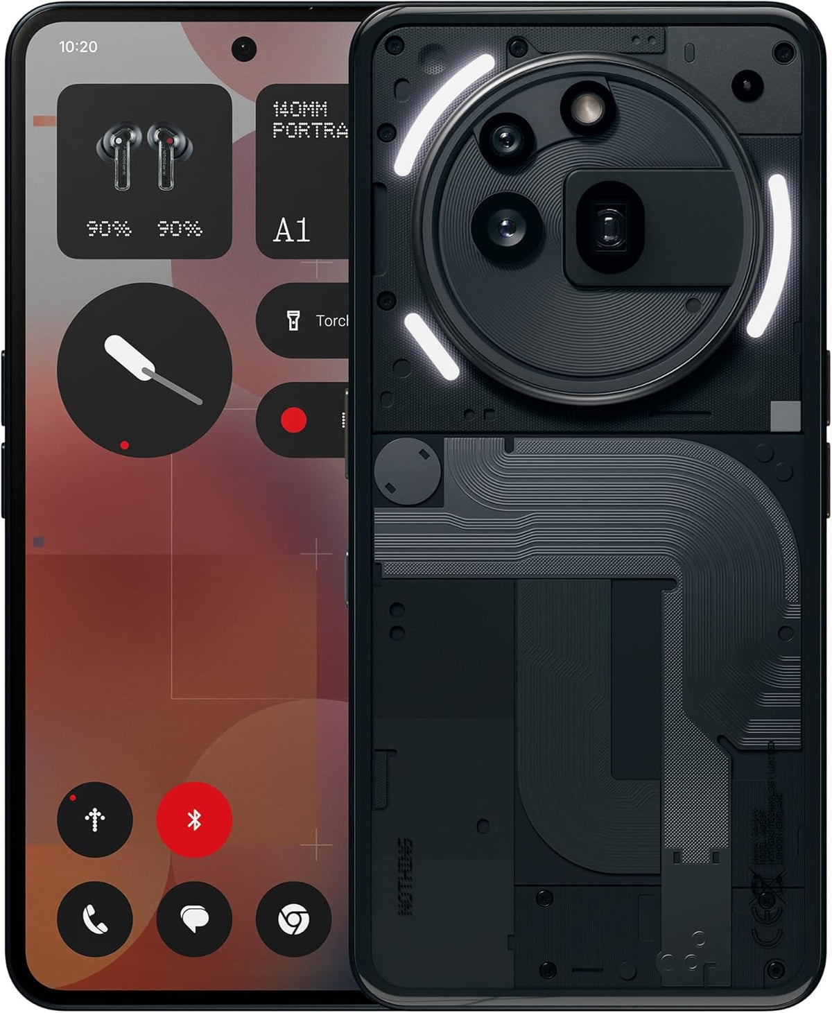 Nothing Phone (3a) Pro - 256GB + 12GB - Black