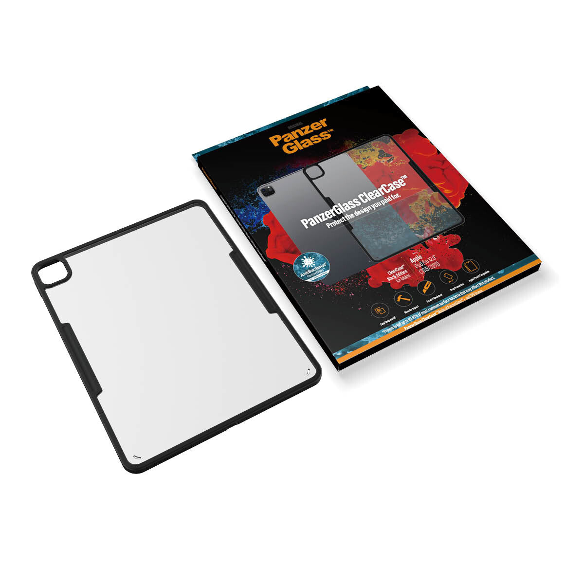 PanzerGlass ® ClearCase™ for 12.9" iPad Pro in Black