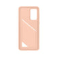 Samsung Card Slot Case for Galaxy A33 (5G) in Peach