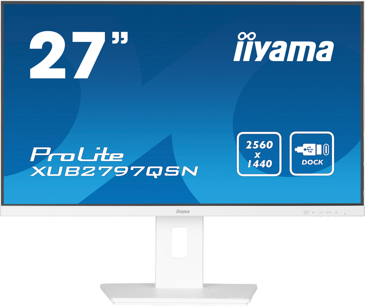 iiyama ProLite XUB2797QSN-W1 - 68.6 cm (27") - 2560 x 1440 pixels Wide Quad HD LED Monitor