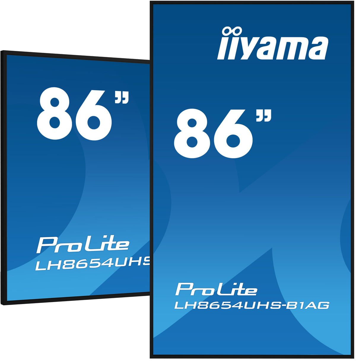 iiyama ProLite LH8654UHS-B1AG - 2.17 m (85.6") - 3840 x 2160 pixels 4K UHD LED Monitor