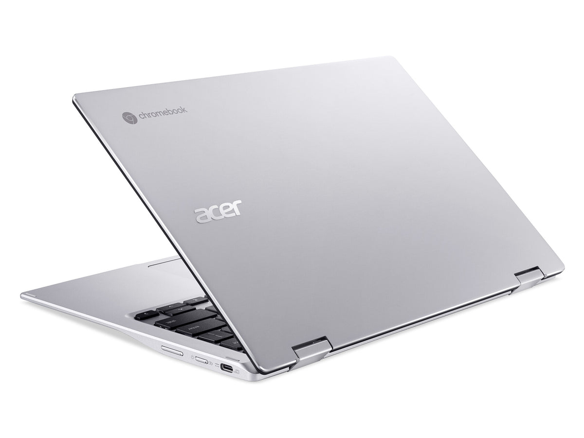 Acer Chromebook Spin 513 CP513-1H Laptop - 33.8 cm (13.3&quot;) -  Touchscreen - Qualcomm Snapdragon 7c (Gen 2) - 8 GB LPDDR4x-SDRAM - 64 GB eMMC - Wi-Fi 5 - Chrome OS - Silver