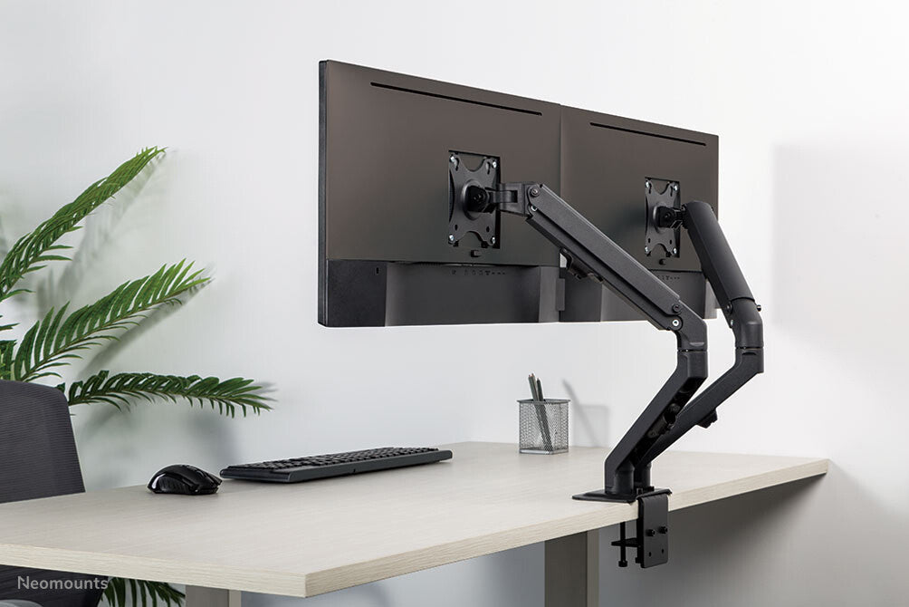 Neomounts FPMA-D650DBLACK - Desk monitor mount for 43.2 cm (17") to 68.6 cm (27")
