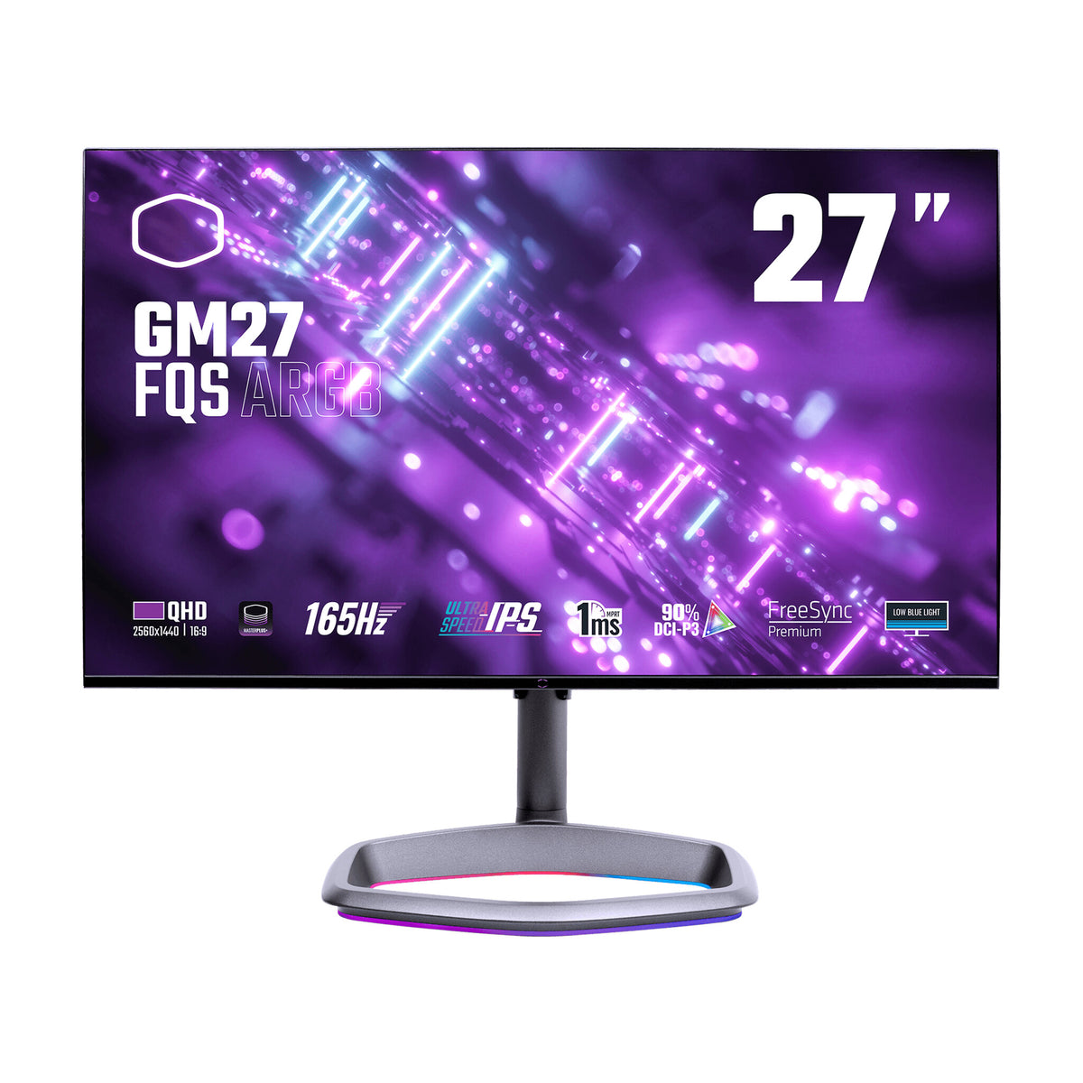 Cooler Master Gaming GM27-FQS - 68.6 cm (27") - 2560 x 1440 pixels Quad HD Monitor