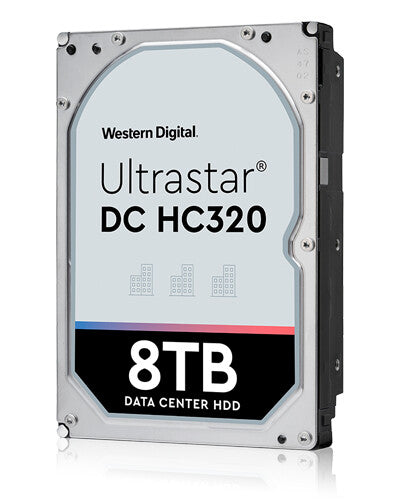 Western Digital Ultrastar DC HC320 - 7.2K RPM Serial ATA III 3.5" HDD - 8 TB
