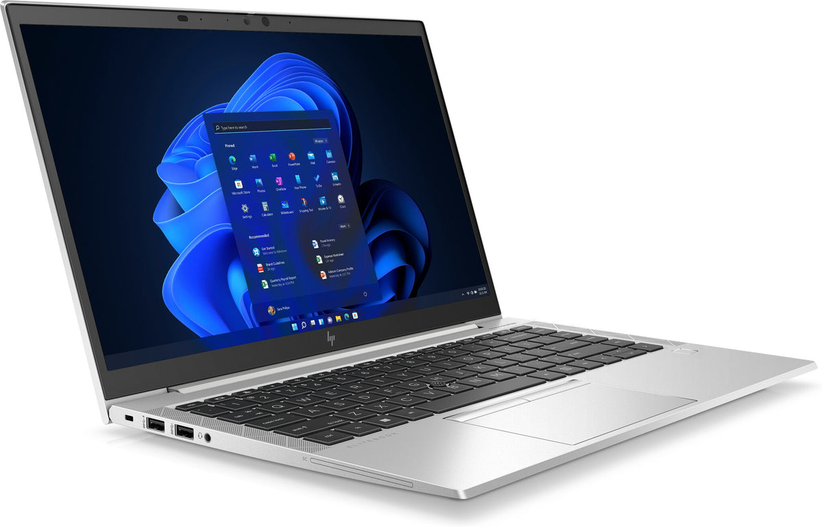 HP EliteBook 845 G8 Laptop - 35.6 cm (14&quot;) - AMD Ryzen™ 5 5600U - 8 GB DDR4-SDRAM - 256 GB SSD - Wi-Fi 5 - Windows 10 Pro - Silver