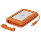 LaCie Rugged - USB-C External HDD in Orange - 5 TB